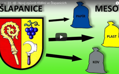 Šlapanice začínají třídit – říjen 2017