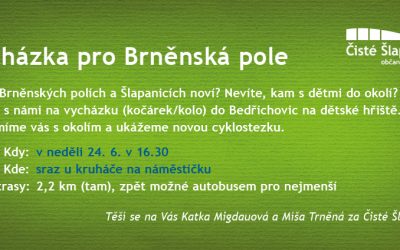 Jste ve Šlapanicích noví? Pojďte s námi na výlet!
